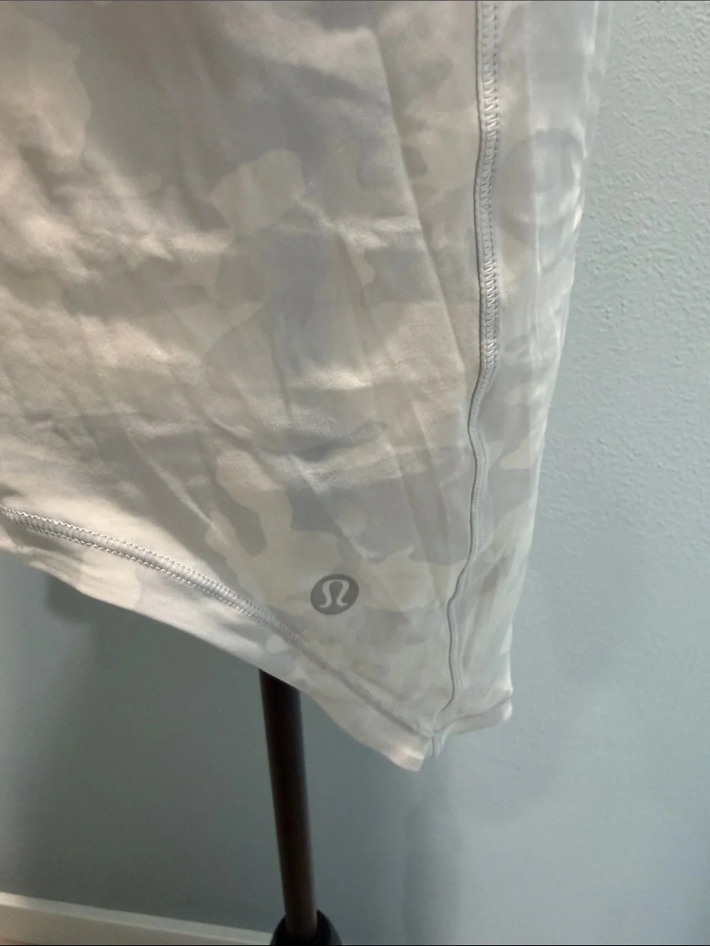 lululemon athletica Light Gray Camouflage Racerback Tank